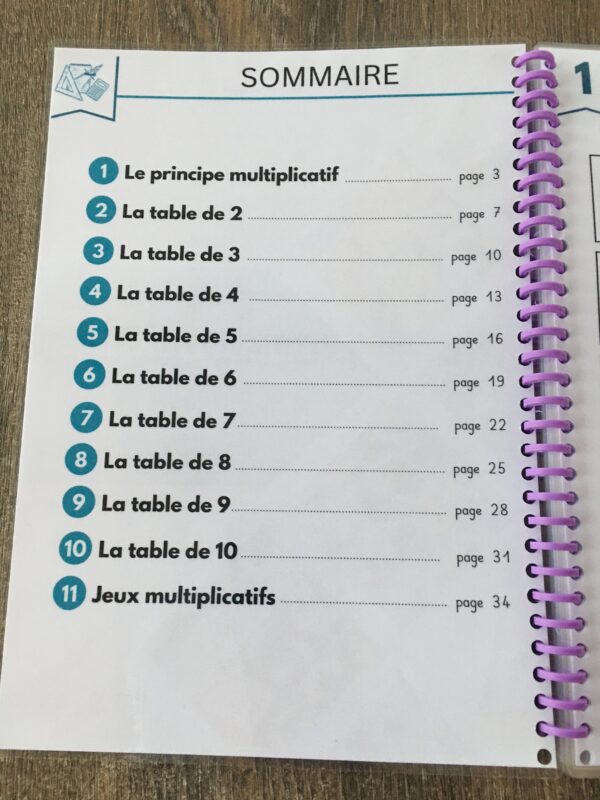 livret d'activités - activités mathématiques - multiplications - cycle 2 - cycle 3