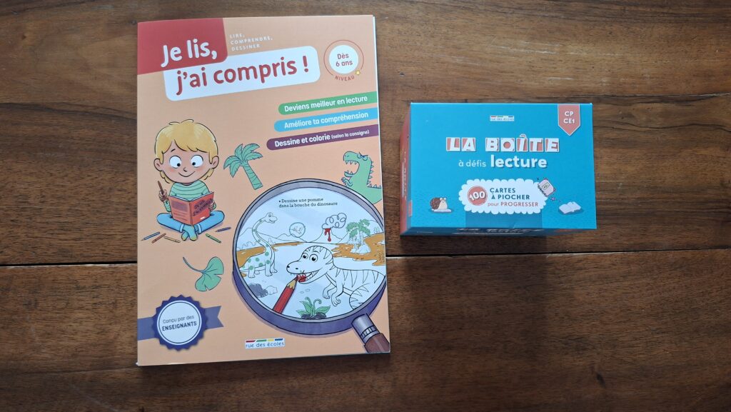 Cahier de lecture CP utilisé en IEF pour la fluence et la compréhension
