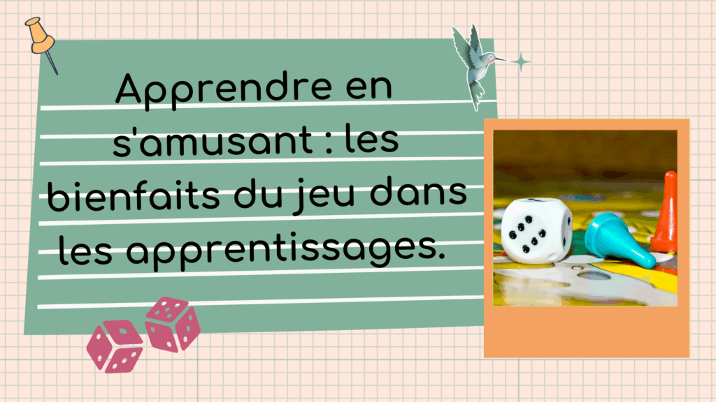 photo de couverture illustrant l'article sur l'importance d'apprendre en s'amusant