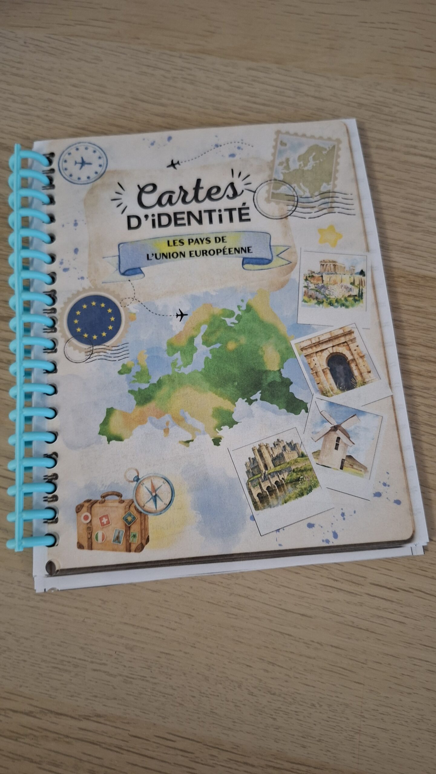 Dossier pédagogique Union européenne - cartes d'identité les pays de l'union européenne - collège