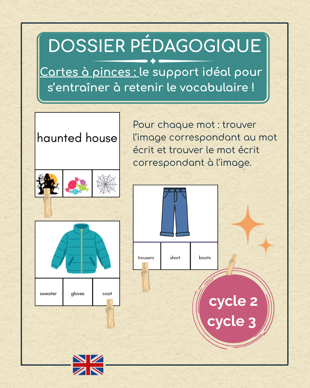Dossier pédagogique - anglais - thèmes : couleurs, animaux familiers, vêtements et Halloween - cycle 2 et 3 – Image 3